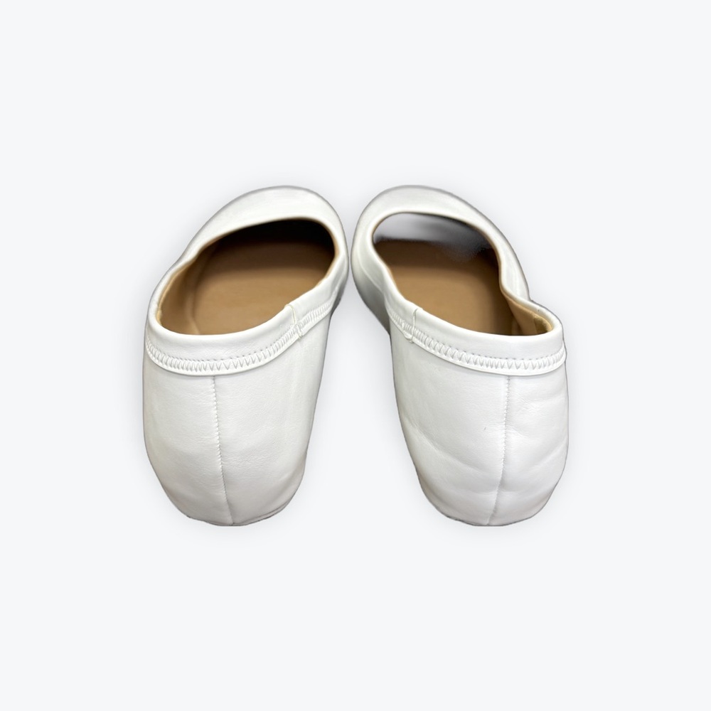 Elegant White Women's Flats - Picture 2 of 9